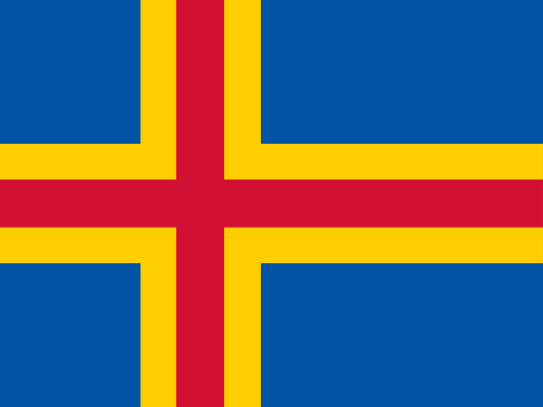 Flag Of A Land Islands Logo Svg File