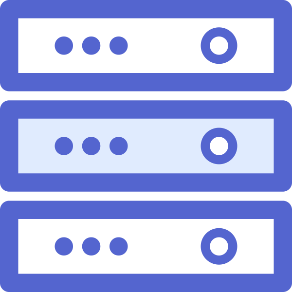 Sharp Icons Network Servers Svg File