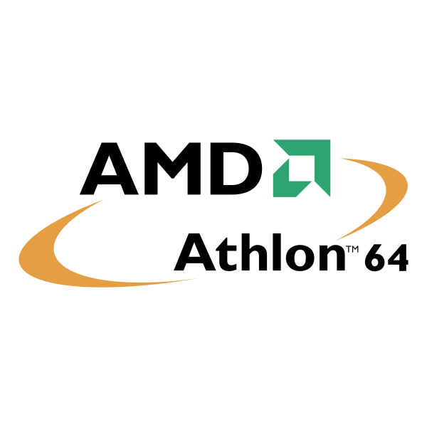 Amd Athlon 64 Processor 70080 Logo Svg File