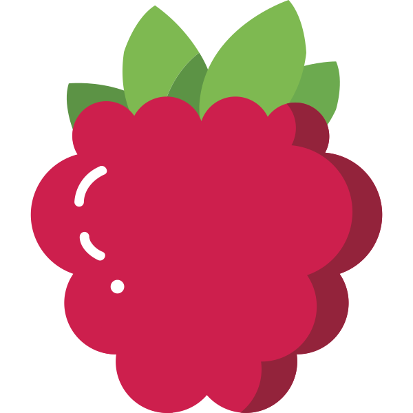 树莓 Svg File
