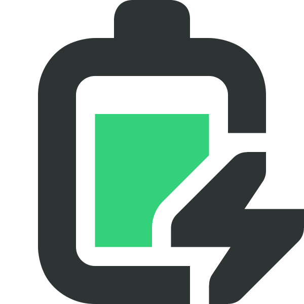 Battery Level 90 Charging Svg File