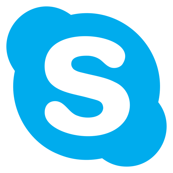 Skype Network Communication Internet Connection Conversation Svg File