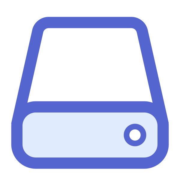 Sharp Icons Hard Disc Svg File