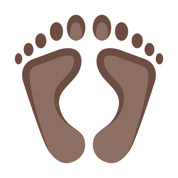 Human Footprints Svg File