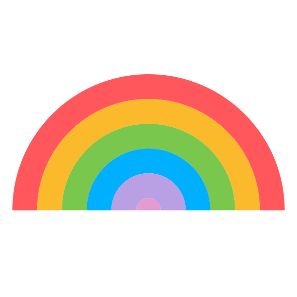 Rainbow Svg File