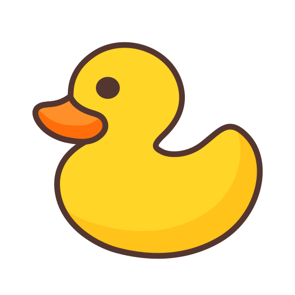 鸭子duck Svg File