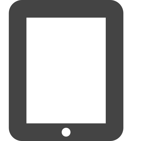 Tablet Svg File