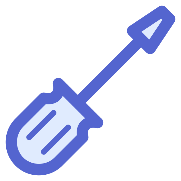 Sharp Icons Screwdriver Svg File