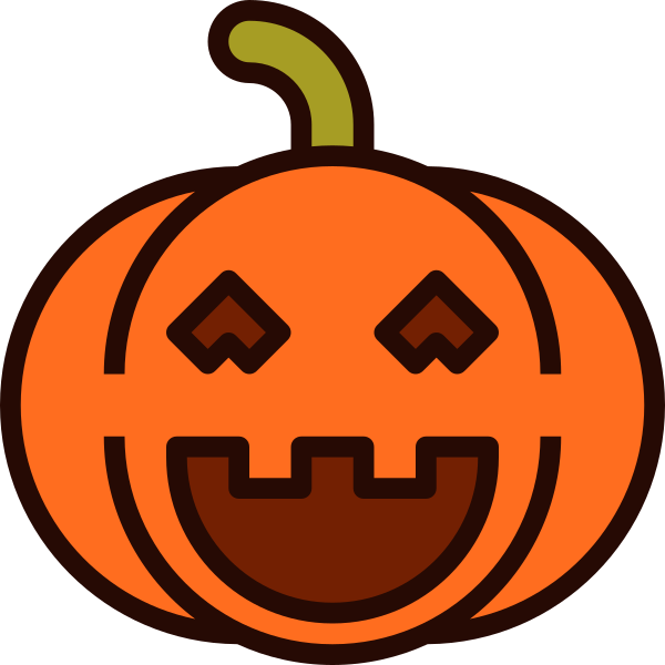 Emoji Pumpkin Halloween 37 SVG File Svg File
