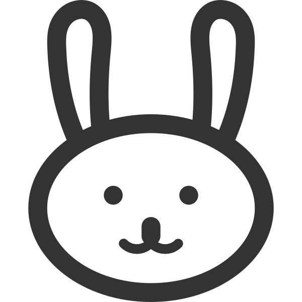 Icon Rabbit Svg File