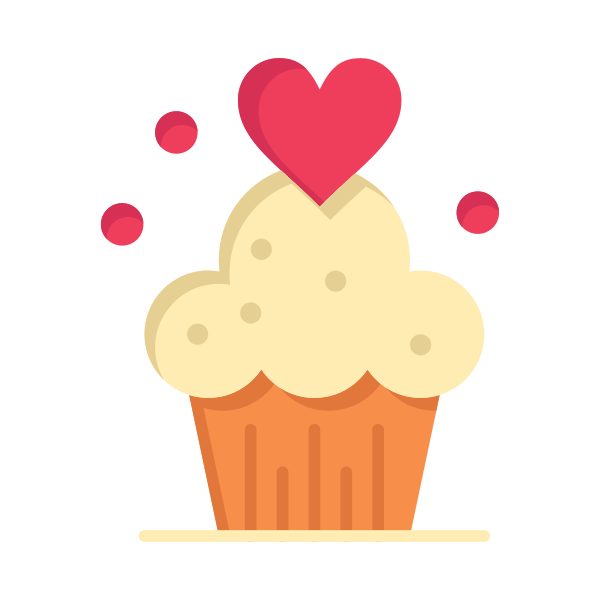 Baked Cake Cup Svg File