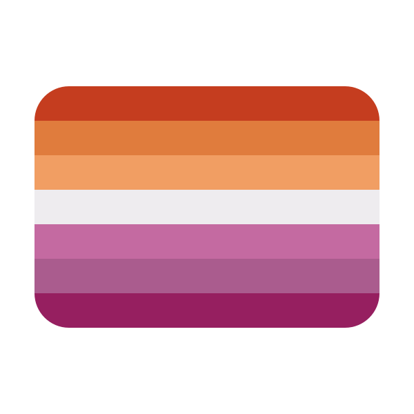 Lesbian Flag Svg File