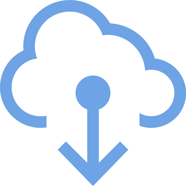 Clouddownload Svg File