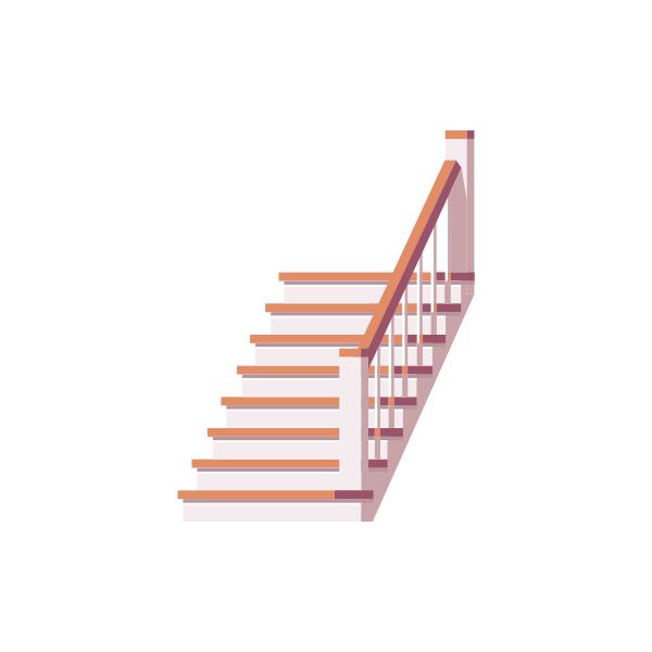 楼梯 Svg File