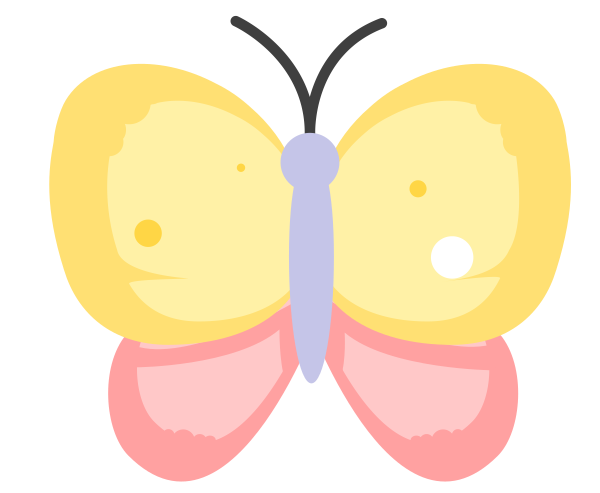蝴蝶昆虫卡通