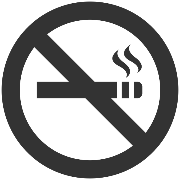 禁止吸烟 Svg File