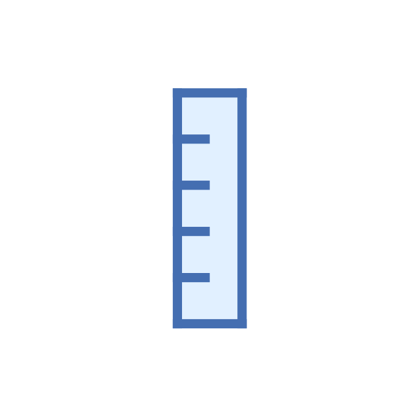 Vertical Ruler SVG File Svg File