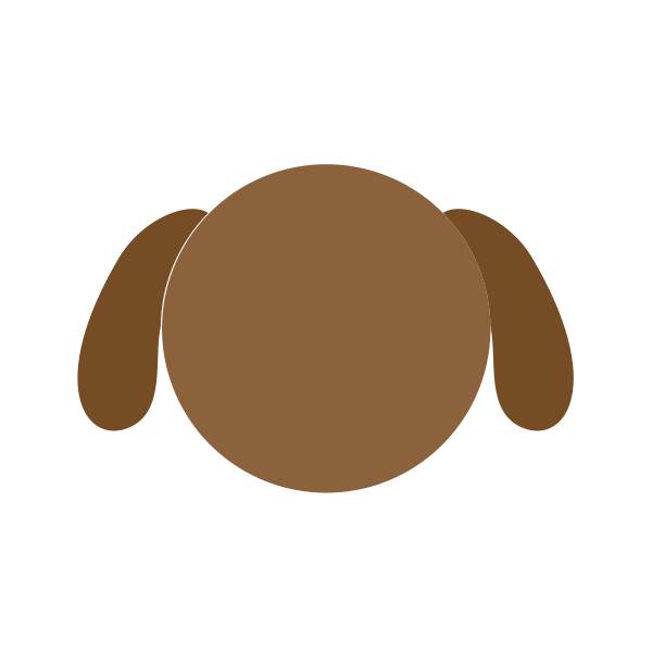 动物图标上色狗