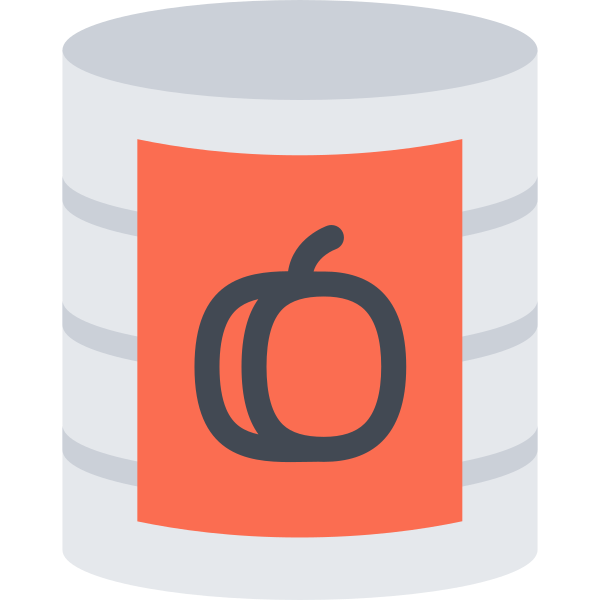 Canned Peach Svg File