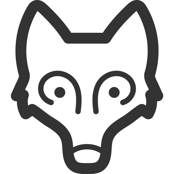Icon Wolf Svg File