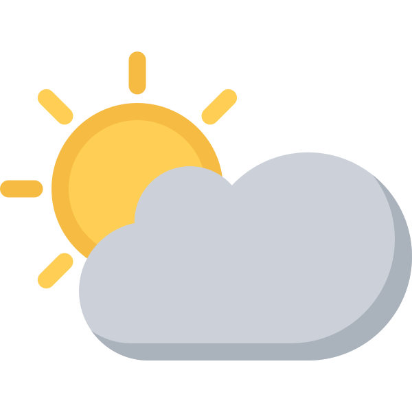 Sun Cloud Svg File