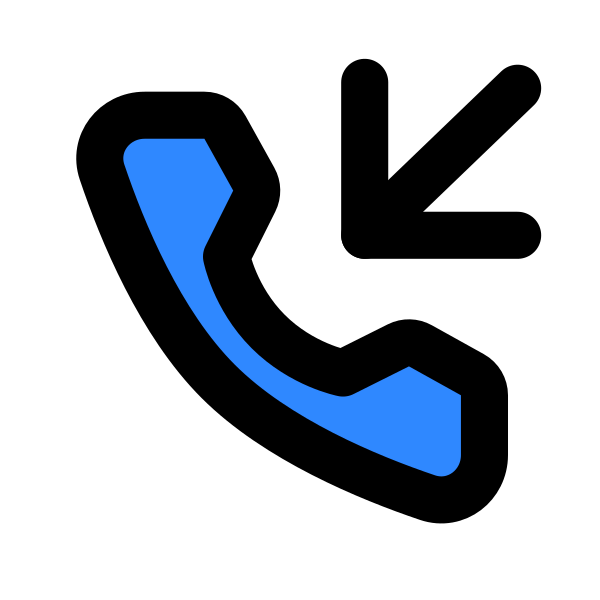 Phone Incoming Svg File