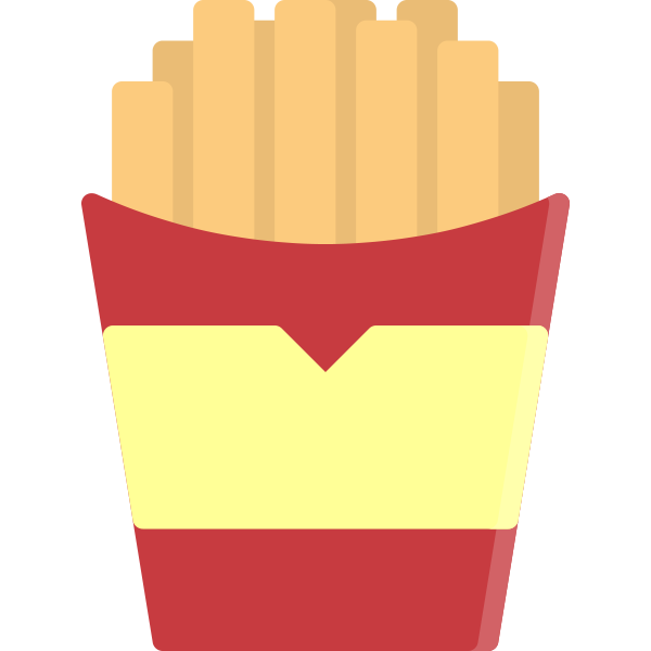 Chip Fast Fastfood Svg File