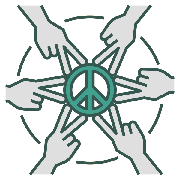 Peace Cooperate Together