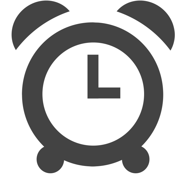 siglyphalarmclock Svg File