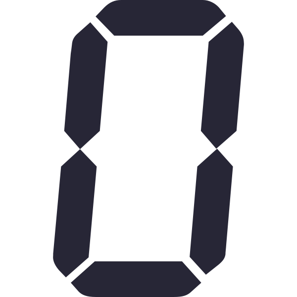 数字0 Svg File