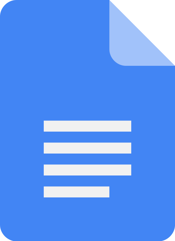 Google Docs Icon 2 Logo Svg File
