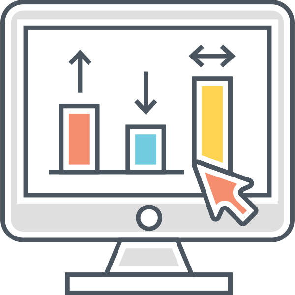 Site Traffic Analytics Svg File