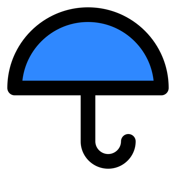 Umbrella One Svg File