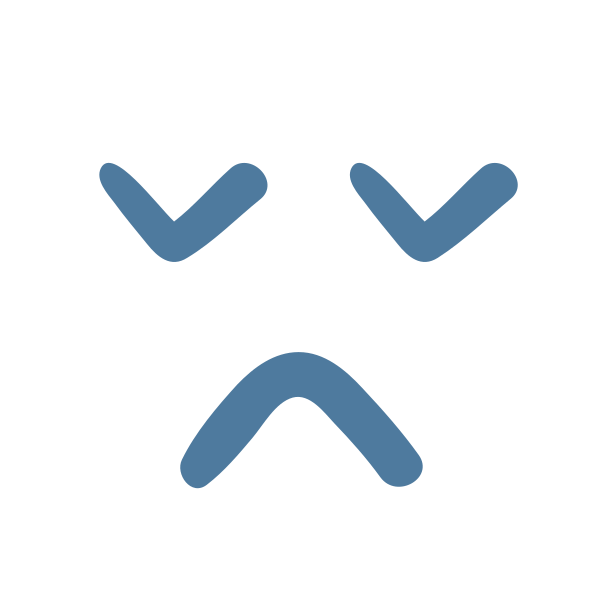 Emoji Emoticon Sad SVG File Svg File