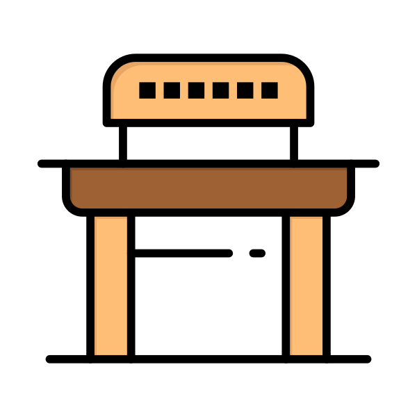 Chair Desk School Svg File