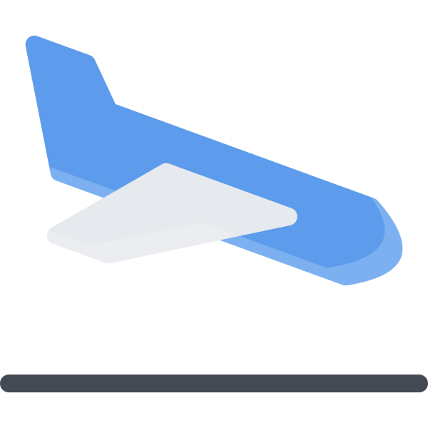 Airplane Landing Svg File