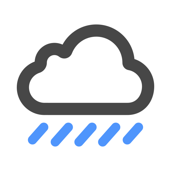 暴雨 Svg File