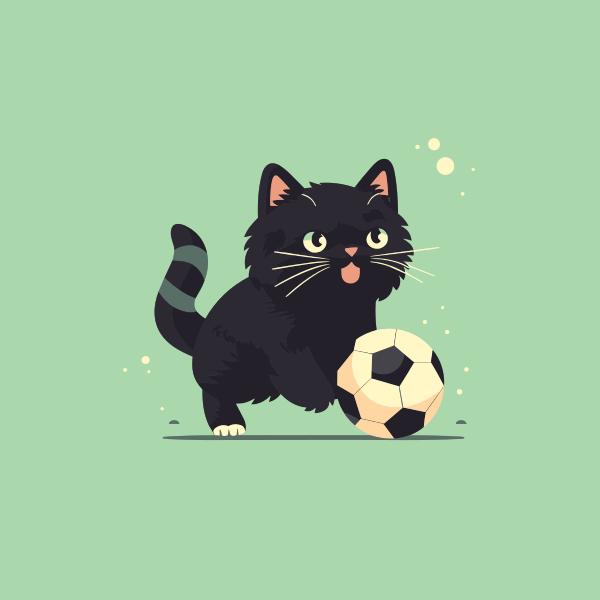 萌宠猫猫踢球