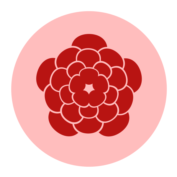 月季剪纸 Svg File