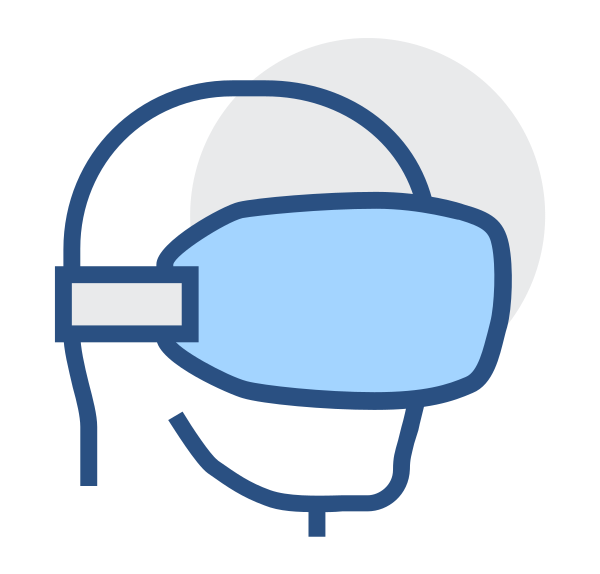 VR眼镜 Svg File