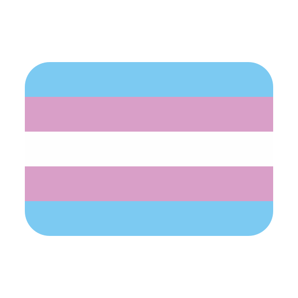 Transgenderflag Icon Svg File