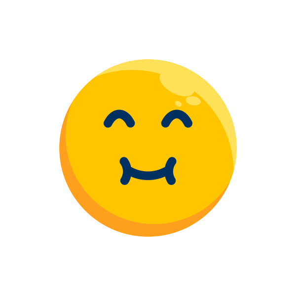 Emoticon Expression Face Smiley Yummy SVG File Svg File