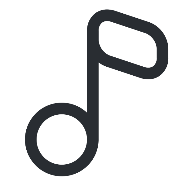 outlinemusicnote Svg File