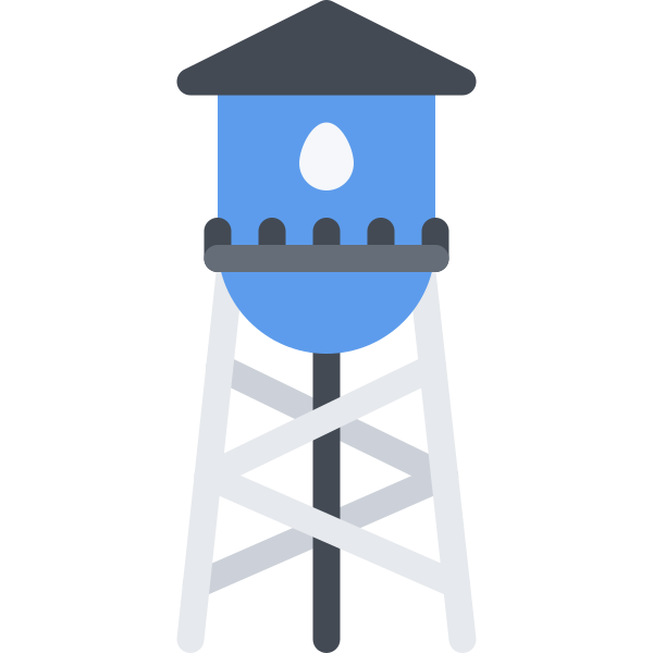 Water Tower Svg File