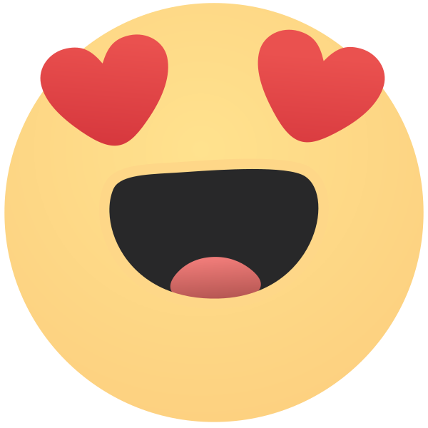 In Love Emoji Emoticon Feeling Face Smile SVG File Svg File