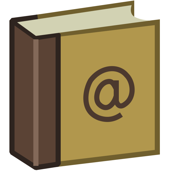 Book Address Svg File