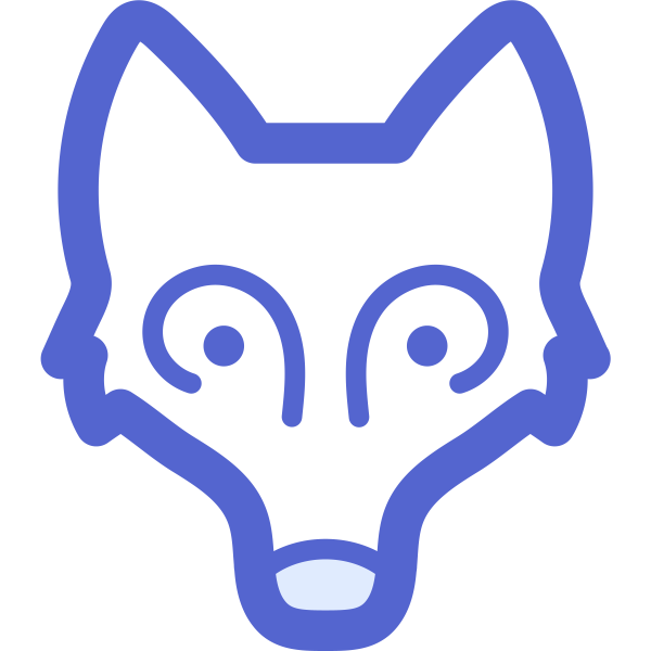 Sharp Icons Wolf Svg File