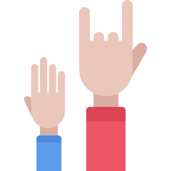 Concert Hands Svg File