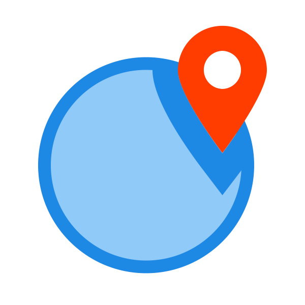 Worldwide Location Svg File