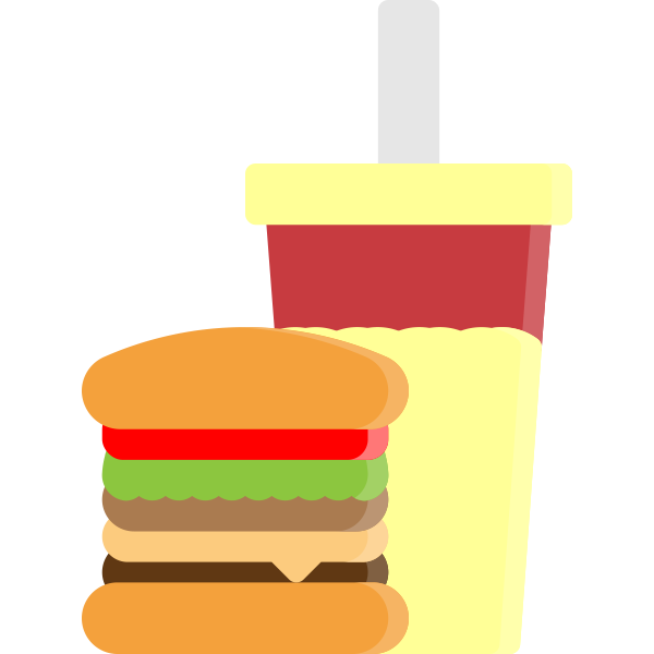 Burger Fast Fastfood Svg File